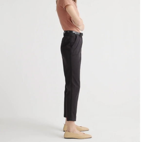 Stretch Cotton Twill Girlfriend Chino Pants - Picture 3 of 9